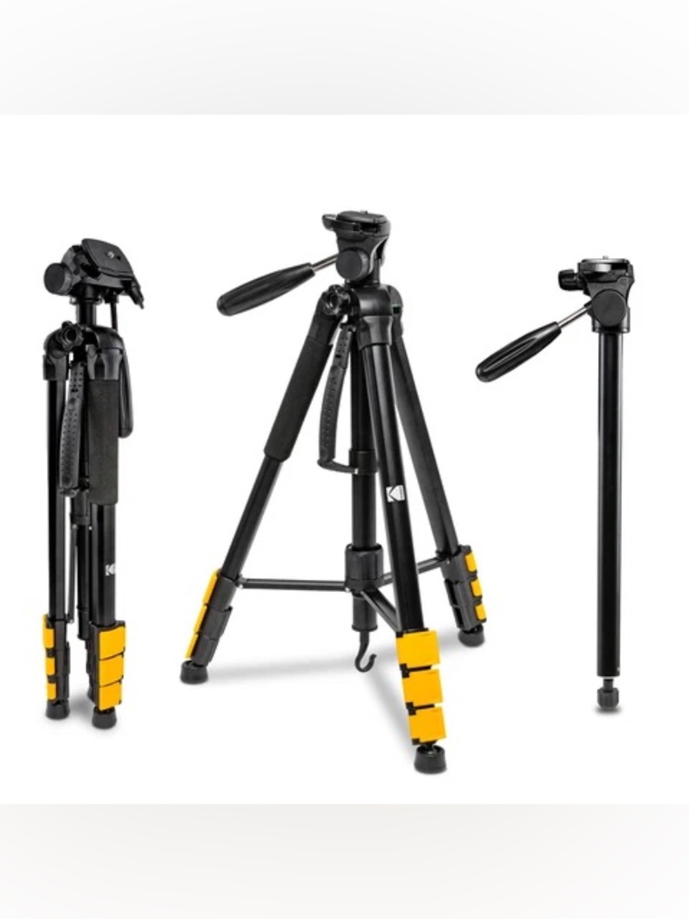 KODAK Photo Gear Tripod + Monopod with Remote 70ʺ/178 cm